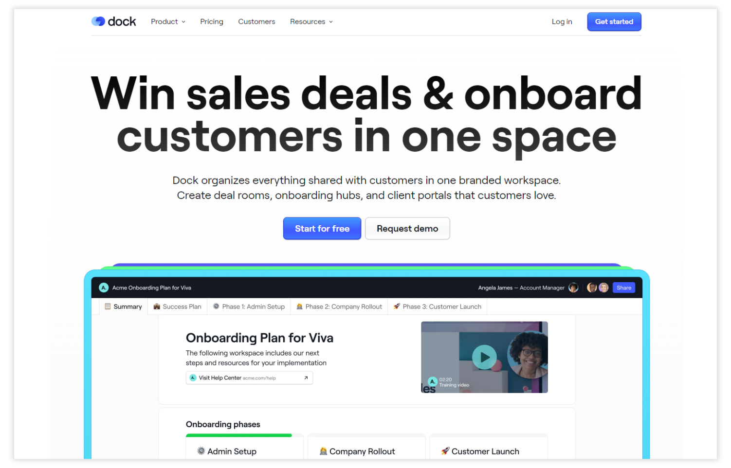 Dock buyer enablement platform